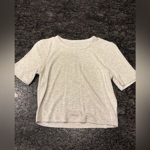 Lululemon Hold Tight Straight-Hem Cropped T-Shirt